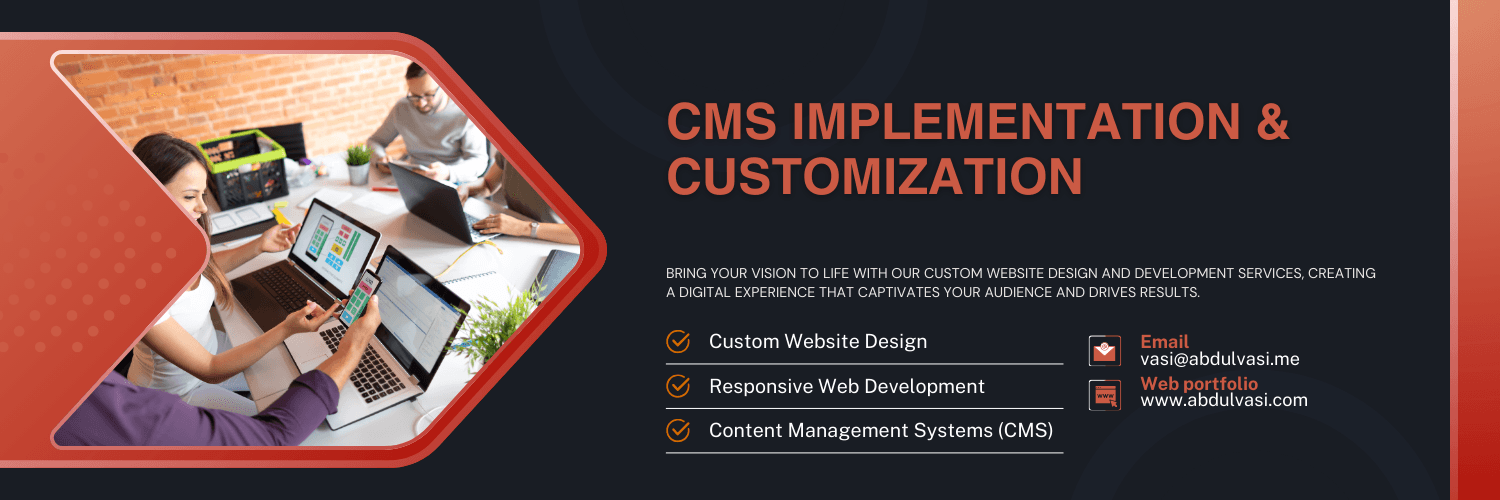 abdulvasi cms implementation dubai uae bangalore